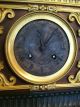 Antique Gillion French Empire Gilt Bronze Silk Suspension Mantel Clock - Paris Clocks photo 7