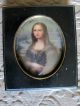 Berlin Porcelain Hand Painted Mona Lisa Pencil Numbered Verso Stunning Piece Other photo 1