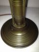 Antique Table Lamp Glass And Metal Lamps photo 4