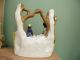 Fine 19thc Staffordshire Double Spill With Figures & Cow Figurines photo 6