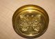 Brass Or Copper Trinket Box Snuff Tobacco Stamps Butterfly Grt Patina Vtg Metalware photo 3
