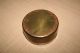Brass Or Copper Trinket Box Snuff Tobacco Stamps Butterfly Grt Patina Vtg Metalware photo 7