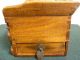 Antique Handmade Wooden Box Boxes photo 2