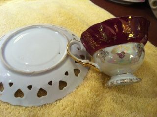 Elegant And Tea Cup And Saucer photo