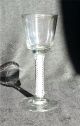 Antique Twist Stem Hand Blown Non - Lead Glass Wine Stem Goblet C1750 - 1780 3 Stemware photo 4