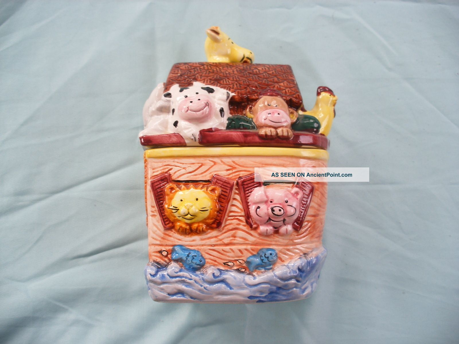 Porcelain Noah Ark Figurines photo