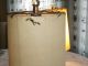 1930s Pair Of Gilded Glass Boudoir Lamps W/shades Lamps photo 5