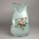 Antique Limoges Pitcher Hand Painted Wild Roses French Porcelain Water Jug,  Milk Pitchers photo 7