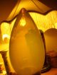 Vintage Yellow Vaseline Glass Lamp Shade Fits W A S Benson Lamp Stunning Pendant Lamps photo 7