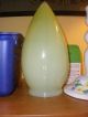Vintage Yellow Vaseline Glass Lamp Shade Fits W A S Benson Lamp Stunning Pendant Lamps photo 8