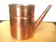 Vintage French Copper Hot Chocolate Pot Tin Lined Wood Handle Metalware photo 3