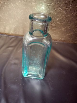 Antique Glass Bottle Grifffin Mfg Co Newyork Blown In Mold photo