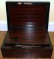 Antique Mid 19th Century Wooden Lover Mail Box With Mother Of Pearl Inlay - N/r Boxes photo 2