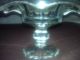 Antique Sterling Silver Overlay Glass Compote Compotes photo 3