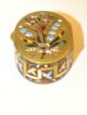 Early 19th Century French Enameled With Gemstone Inlay Bronze Box Metalware photo 5