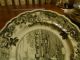 Rare Clews Historical Staffordshire Black & White Pittsburgh Plate Ca.  1820 Plates & Chargers photo 8