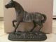 Rare Antique Bronze Cast Horse Art Statue Or Sculptue Art Nouveau Un Signed Metalware photo 5