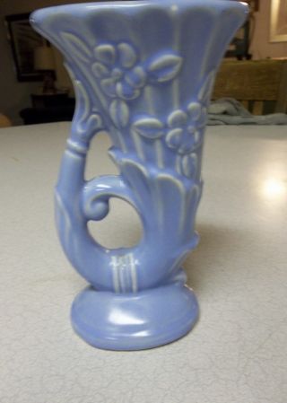 Small Blue Vase - Usa - No Maker photo