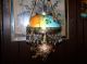 Antique Hanging Plume & Atwood Oil Or Electric Parlor Lamp W/crystals Nores Lamps photo 6