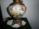 Gone With The Wind Parlor Lamp Marked Victorian Globes Oil Insert Lamps photo 1