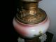 Gone With The Wind Parlor Lamp Marked Victorian Globes Oil Insert Lamps photo 6