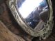 Vintage Hollywood Regency Bronze / Brass French Mirror Mirrors photo 3