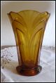 Art Deco Czech Glass - Vase - Cca 1930 ' S - R.  Hloušek,  Železný Brod Vases photo 1