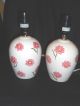Two Floral Lamp Vase Lamps photo 1
