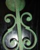 A Wrought Iron Wall Sconce Gilbert Poillerat Metalware photo 2