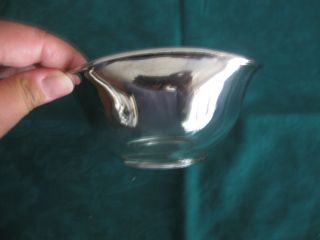 Dorothy Thorpe Silver Fade Candy Or Nut Dish Excellent Mid Century Modern Design photo
