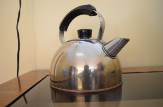 Tea Kettle With Copper Bottom Rever Ware photo