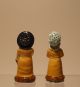 Amazing 19th C.  Kate Greenway Porcelain Boy & Girl Salt Pepper Shaker Figurines Figurines photo 2
