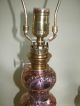 Pair Antique Art Nouveau Period Copper Oil Lamps,  Circa 1890 Lamps photo 2