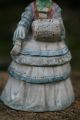 19th C.  Miniature Tobacco Jar Of Female Figurine Of Jenny Lind Jars photo 2