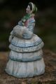 19th C.  Miniature Tobacco Jar Of Female Figurine Of Jenny Lind Jars photo 6