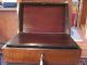 Antique English Parquetry Inlaid Walnut Or Rosewood Writing Slope Lap Desk C1860 Boxes photo 2