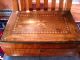 Antique English Parquetry Inlaid Walnut Or Rosewood Writing Slope Lap Desk C1860 Boxes photo 4