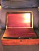 Antique English Parquetry Inlaid Walnut Or Rosewood Writing Slope Lap Desk C1860 Boxes photo 5