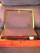 Antique English Parquetry Inlaid Walnut Or Rosewood Writing Slope Lap Desk C1860 Boxes photo 7