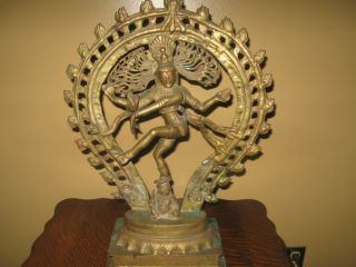 Antique Brass Shiva 22 