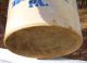 E.  P.  C.  - Antique Stoneware 3 Gallon Slipware Cobalt Crock - New Brighton,  Pa Crocks photo 6