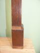 19thc Oak Carved Miniature Grandfather Clock Case Other photo 5