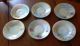 Antique Rosenthal & Co Cup Saucer - 6 Sets - Demitasse Gold Bird Handle - Hand Painted Cups & Saucers photo 3