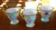 Antique Rosenthal & Co Cup Saucer - 6 Sets - Demitasse Gold Bird Handle - Hand Painted Cups & Saucers photo 4