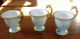 Antique Rosenthal & Co Cup Saucer - 6 Sets - Demitasse Gold Bird Handle - Hand Painted Cups & Saucers photo 7