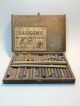 Vintage 1950s Pine Sargent Artist ' S Pastels Box With Supplies Boxes photo 2
