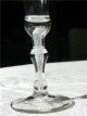 18th C Twist Stem Hand Blown Non - Lead Glass Wine Stem Goblet C1750 - 1780 6 Stemware photo 1