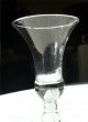 18th C Twist Stem Hand Blown Non - Lead Glass Wine Stem Goblet C1750 - 1780 6 Stemware photo 2