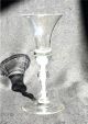 18th C Twist Stem Hand Blown Non - Lead Glass Wine Stem Goblet C1750 - 1780 6 Stemware photo 5