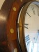 Antique Schoolhouse Wall Clock W Mother Of Pearl Clocks photo 5
